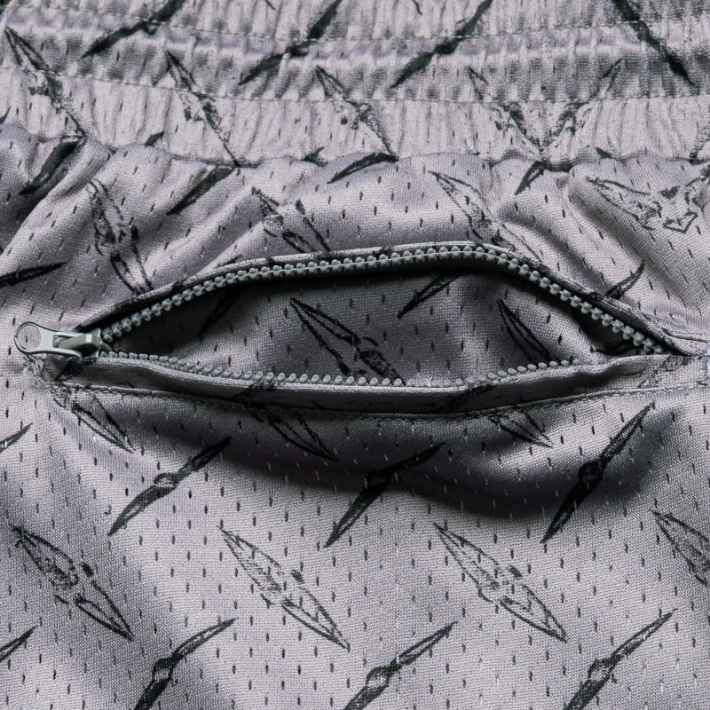 Politics Mesh Shorts - Diamond Plate