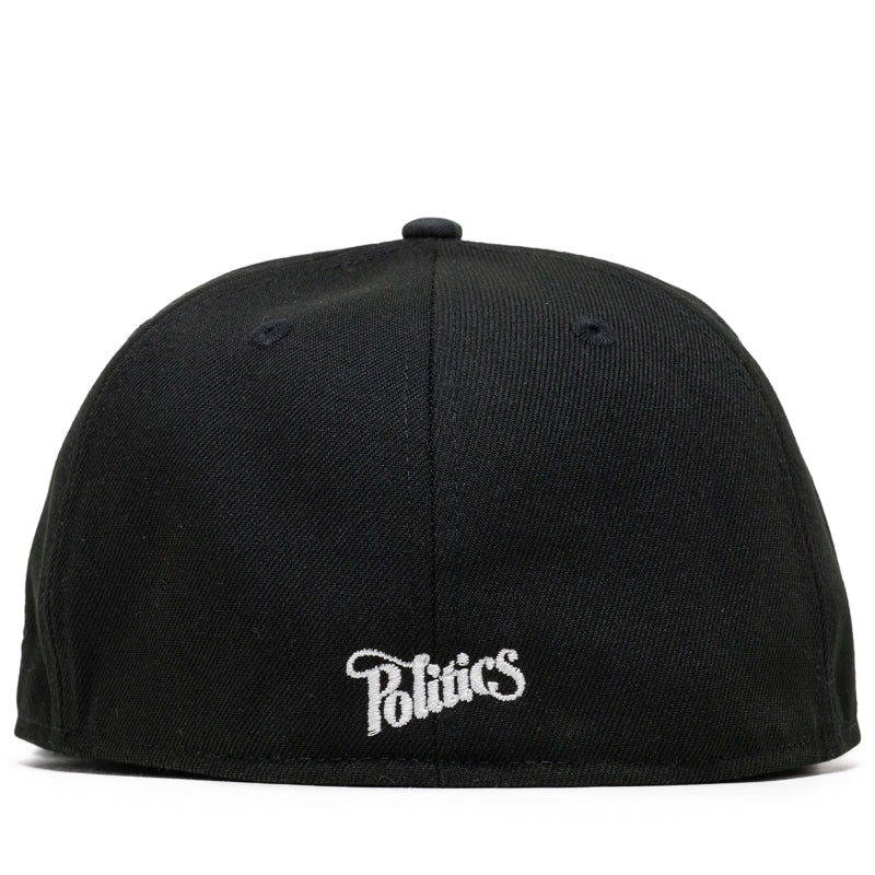 Politics x New Era 59FIFTY Fitted - Black/Woodland