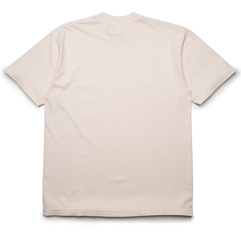 Politics Center P Logo Tee - Creme