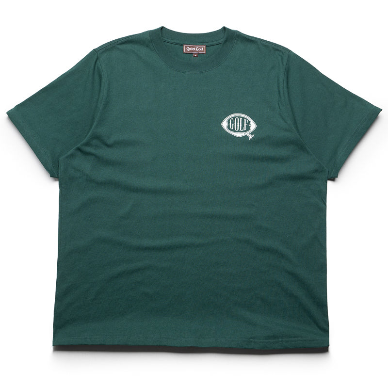 Quiet Golf Q Ball Tee - Forest