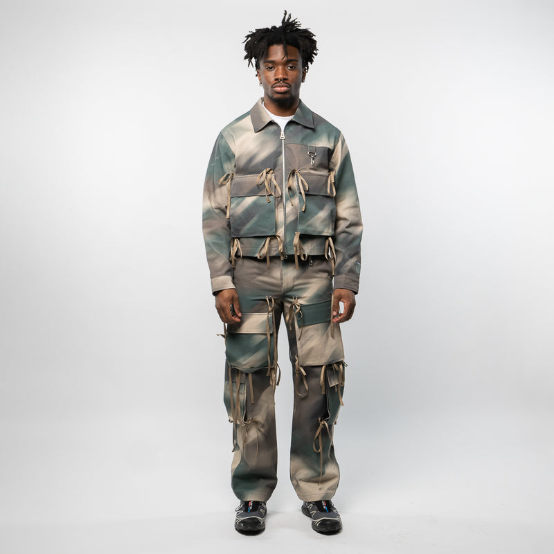 Reese Cooper Modular Pocket Cotton Twill Work Jacket - Blurred Camo