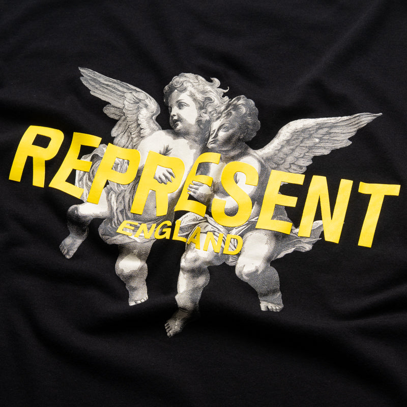 Represent Legacy Cherubs Tee - Jet Black