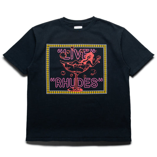 Rhude Live Rhudes Tee - Vintage Black