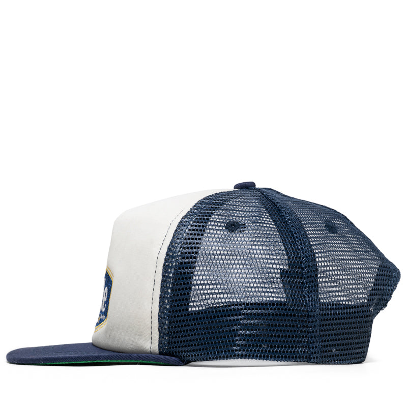 Rhude Special Blend Trucker Hat - Navy/Off White