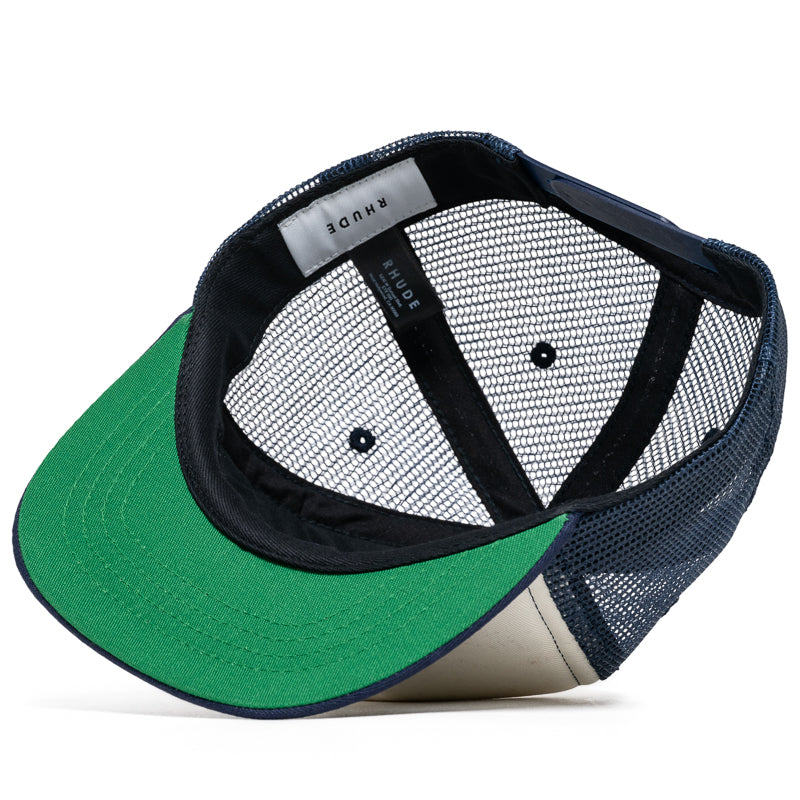 Rhude Special Blend Trucker Hat - Navy/Off White
