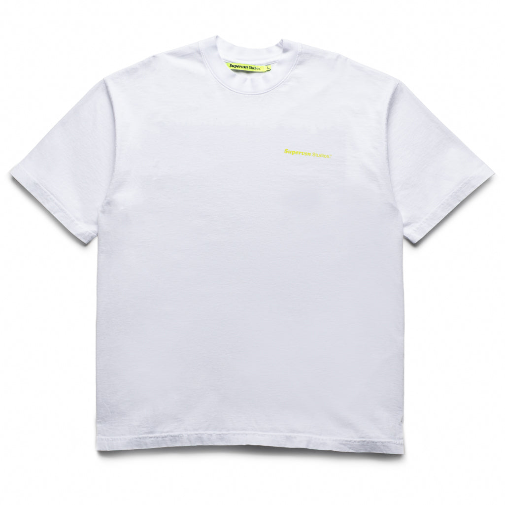 Supervsn Handshake Tee - White