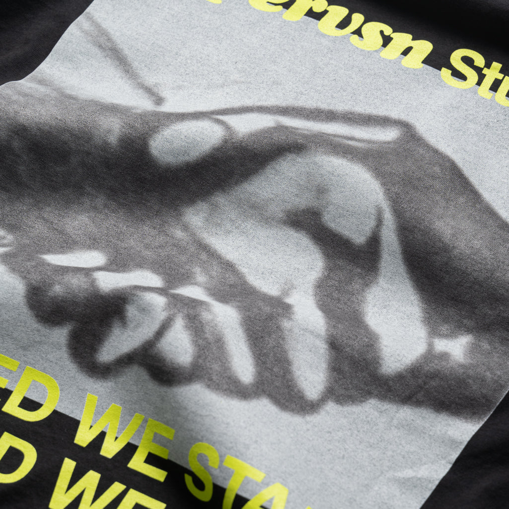 Supervsn Handshake Tee - Vintage Black