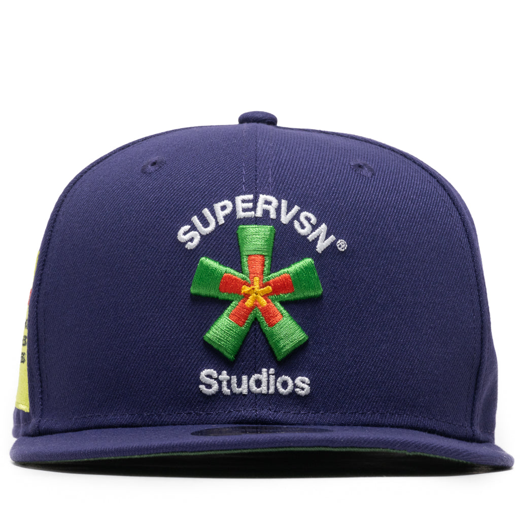 Supervsn x New Era Starburst 59FIFTY Fitted - Purple