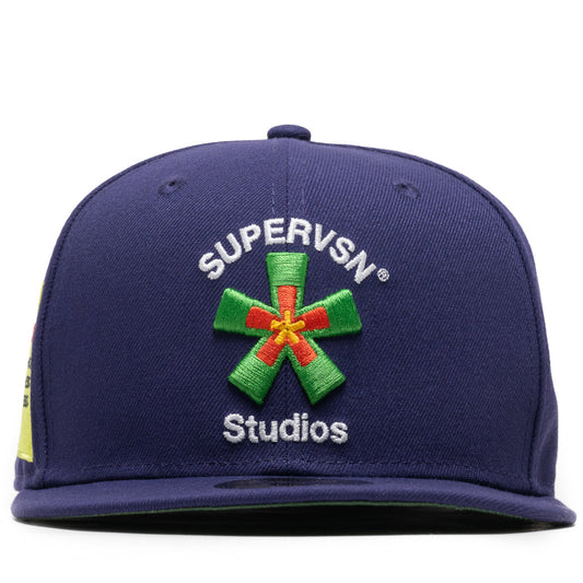 Supervsn x New Era Starburst 59FIFTY Fitted - Purple