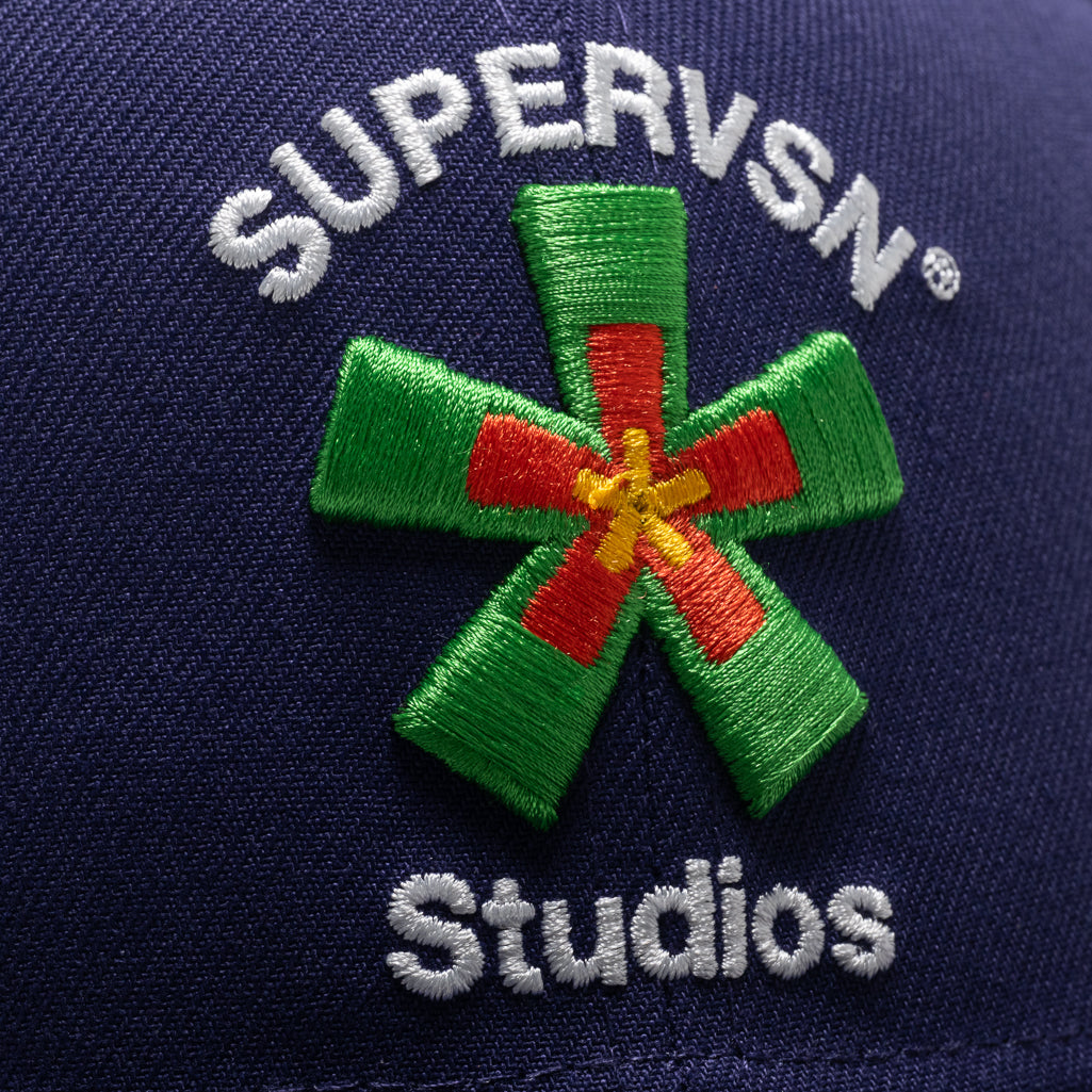 Supervsn x New Era Starburst 59FIFTY Fitted - Purple