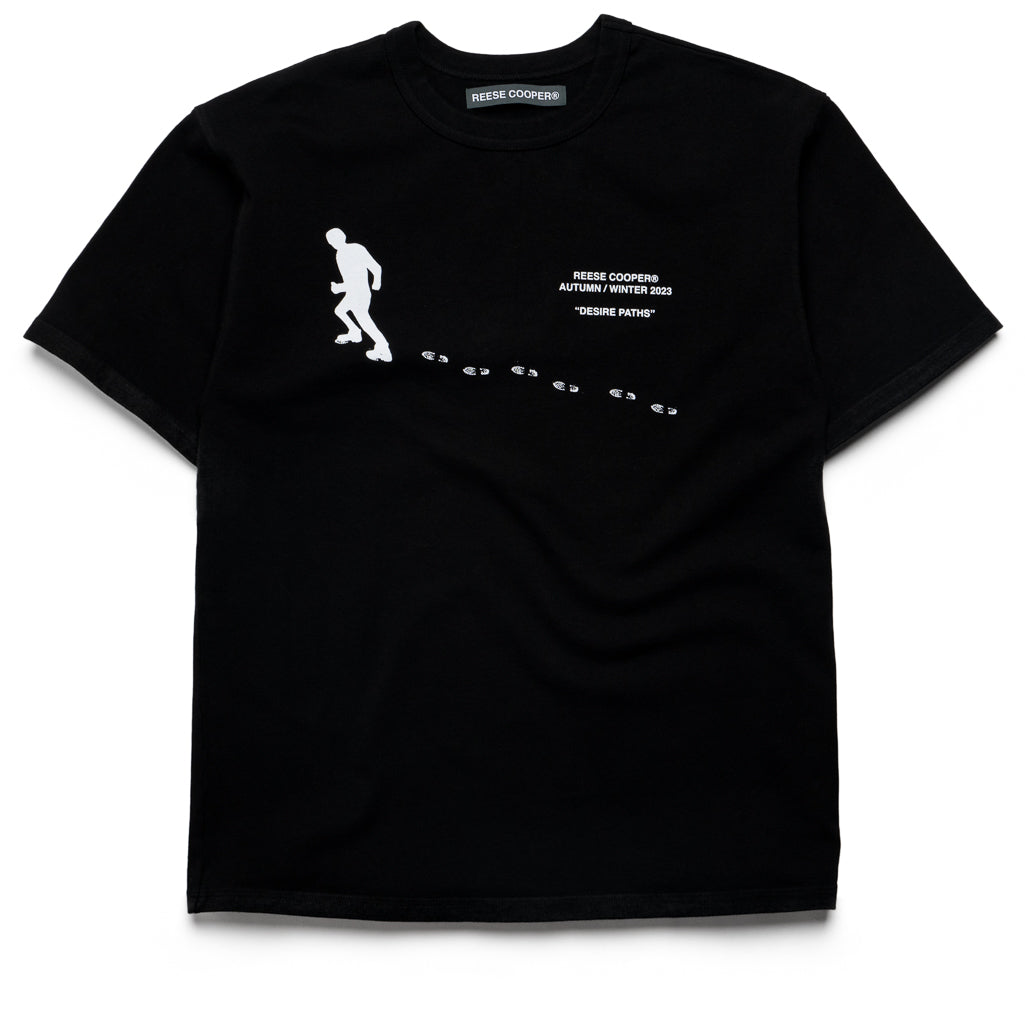 Reese Cooper Desire Paths Tee - Black