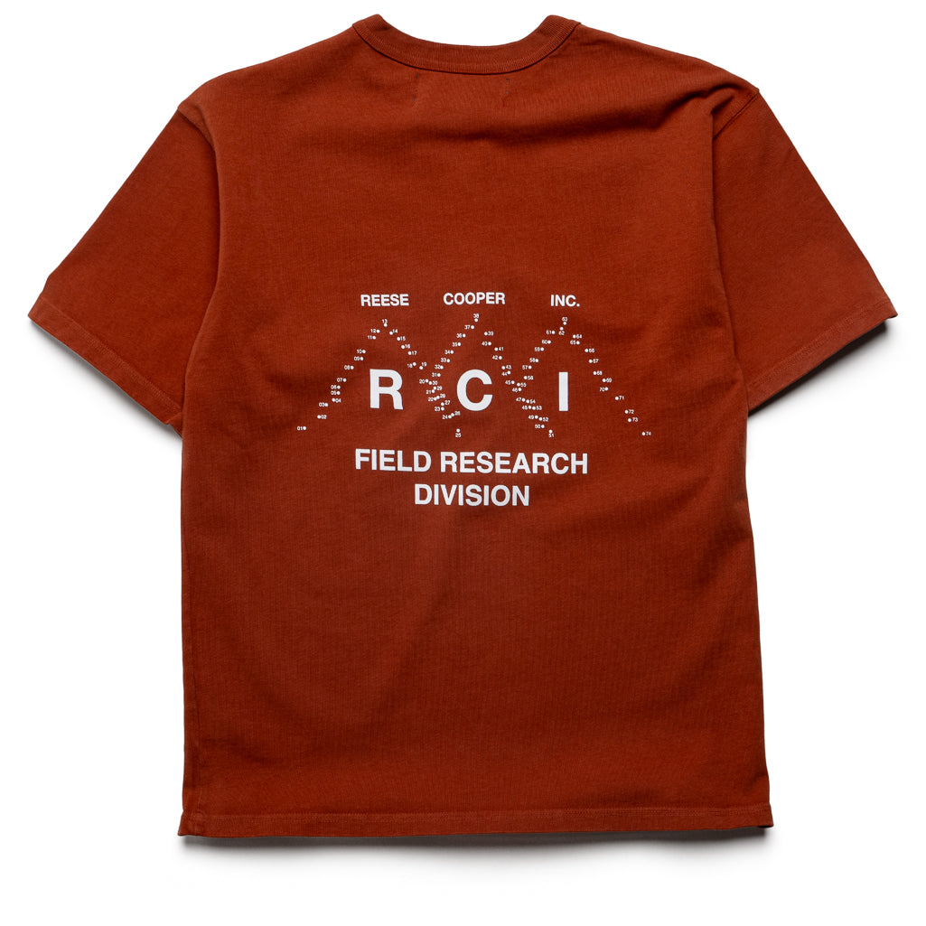 Reese Cooper Field Research Tee - Burnt Orange