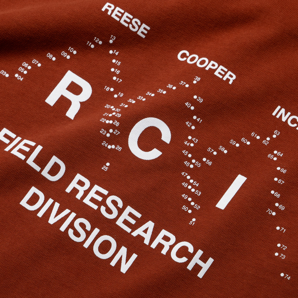 Reese Cooper Field Research Tee - Burnt Orange