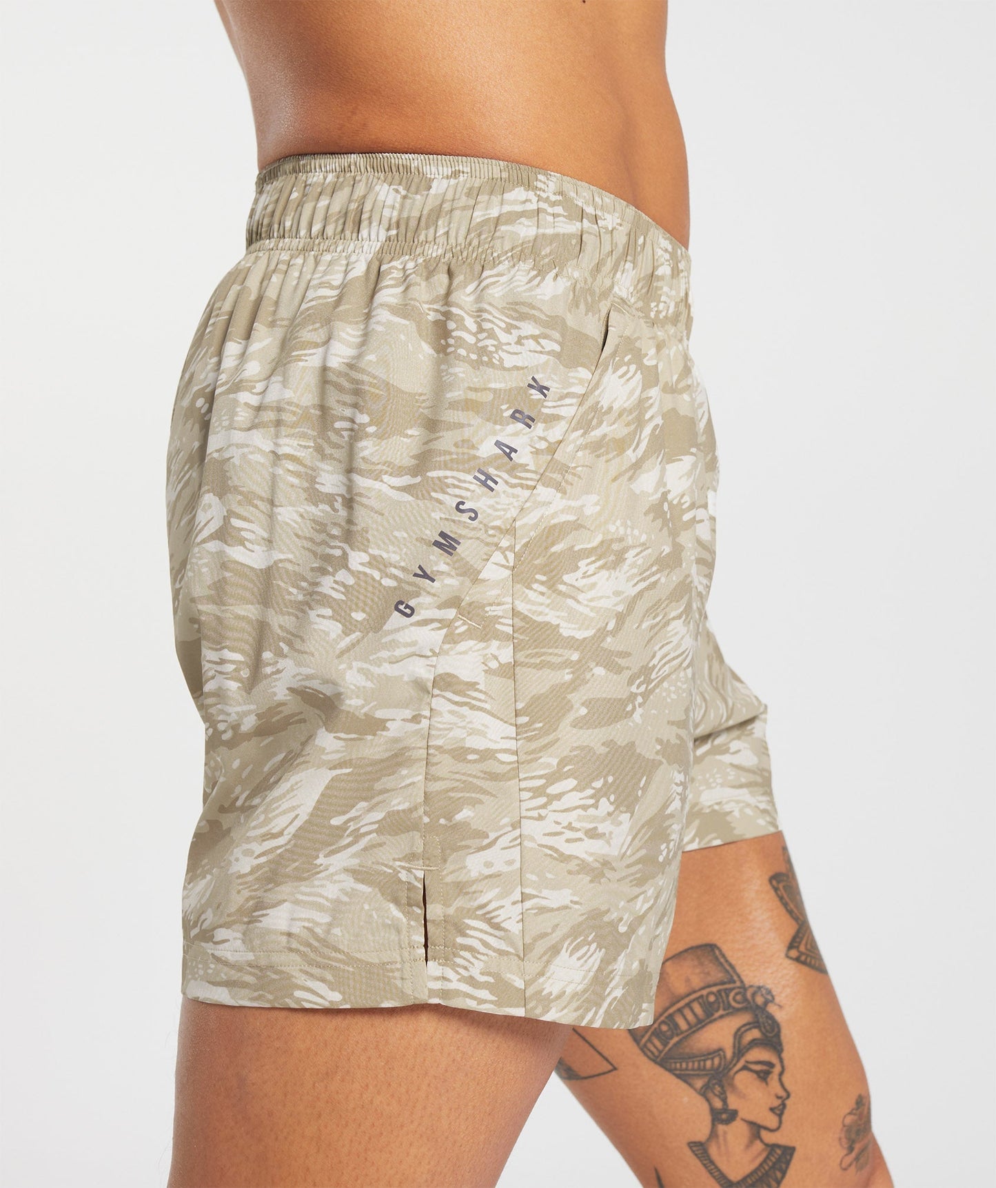 Gymshark Sport 5" Shorts - Ecru White