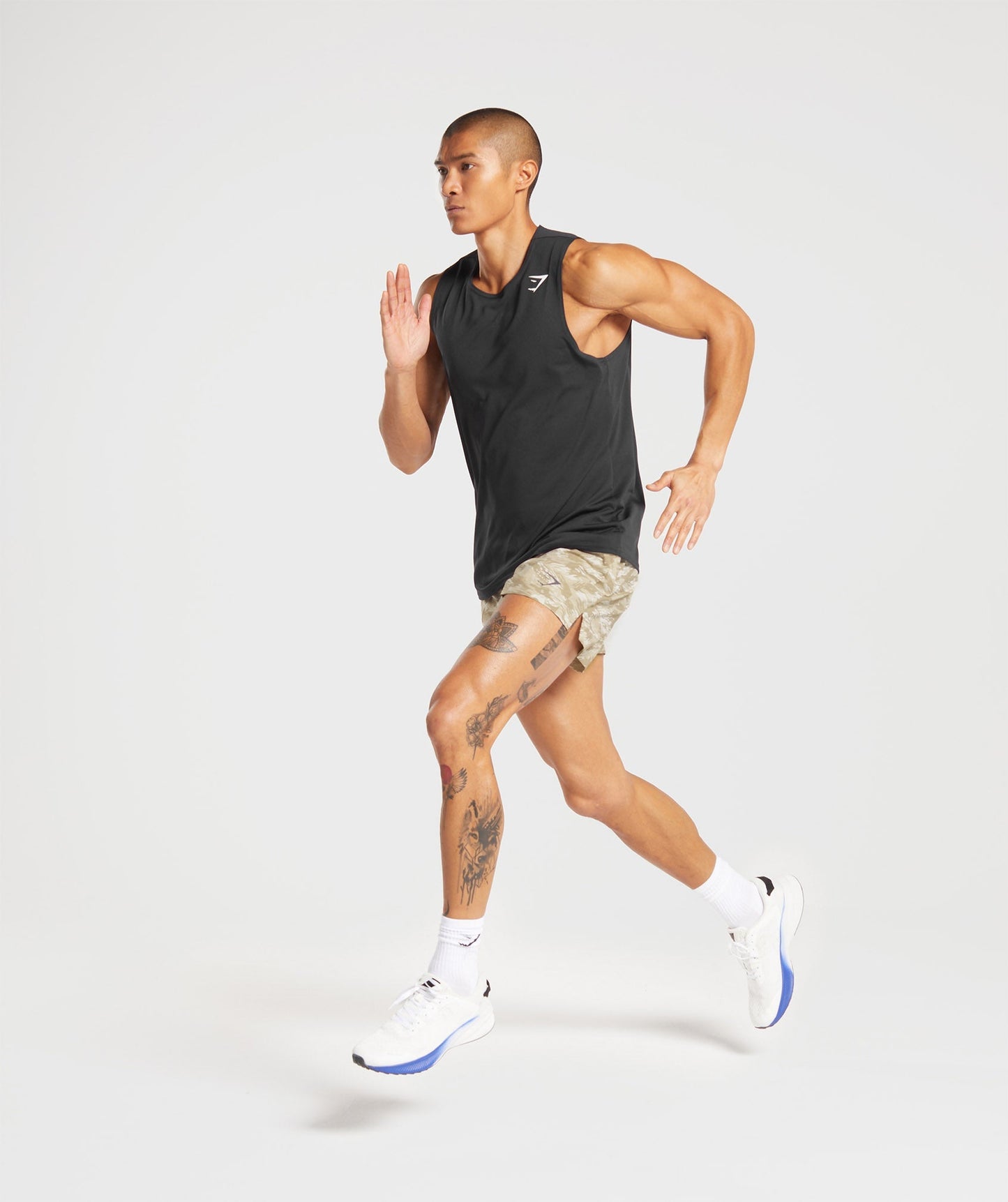 Gymshark Sport 5" Shorts - Ecru White