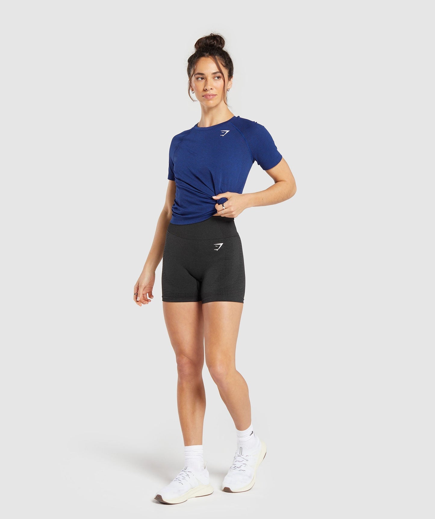 Gymshark Vital Seamless 2.0 Light T-Shirt - Stellar Blue Marl