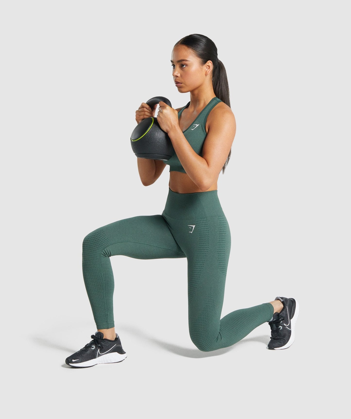 DNU - Gymshark Vital Seamless 2.0 Leggings - Dark Green Marl