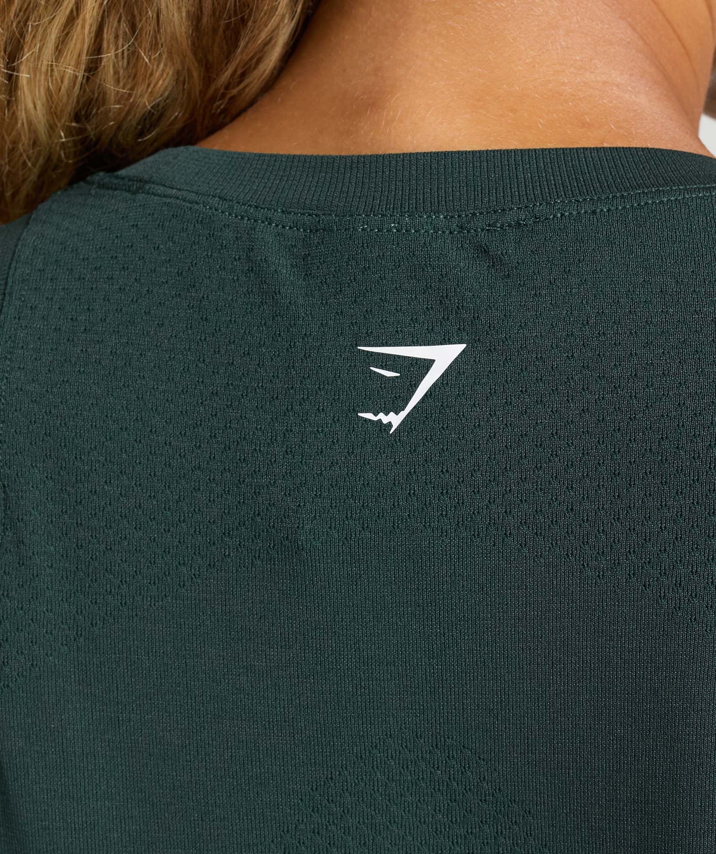Gymshark Vital Seamless 2.0 Light Tank - Woodland Green/ Marl