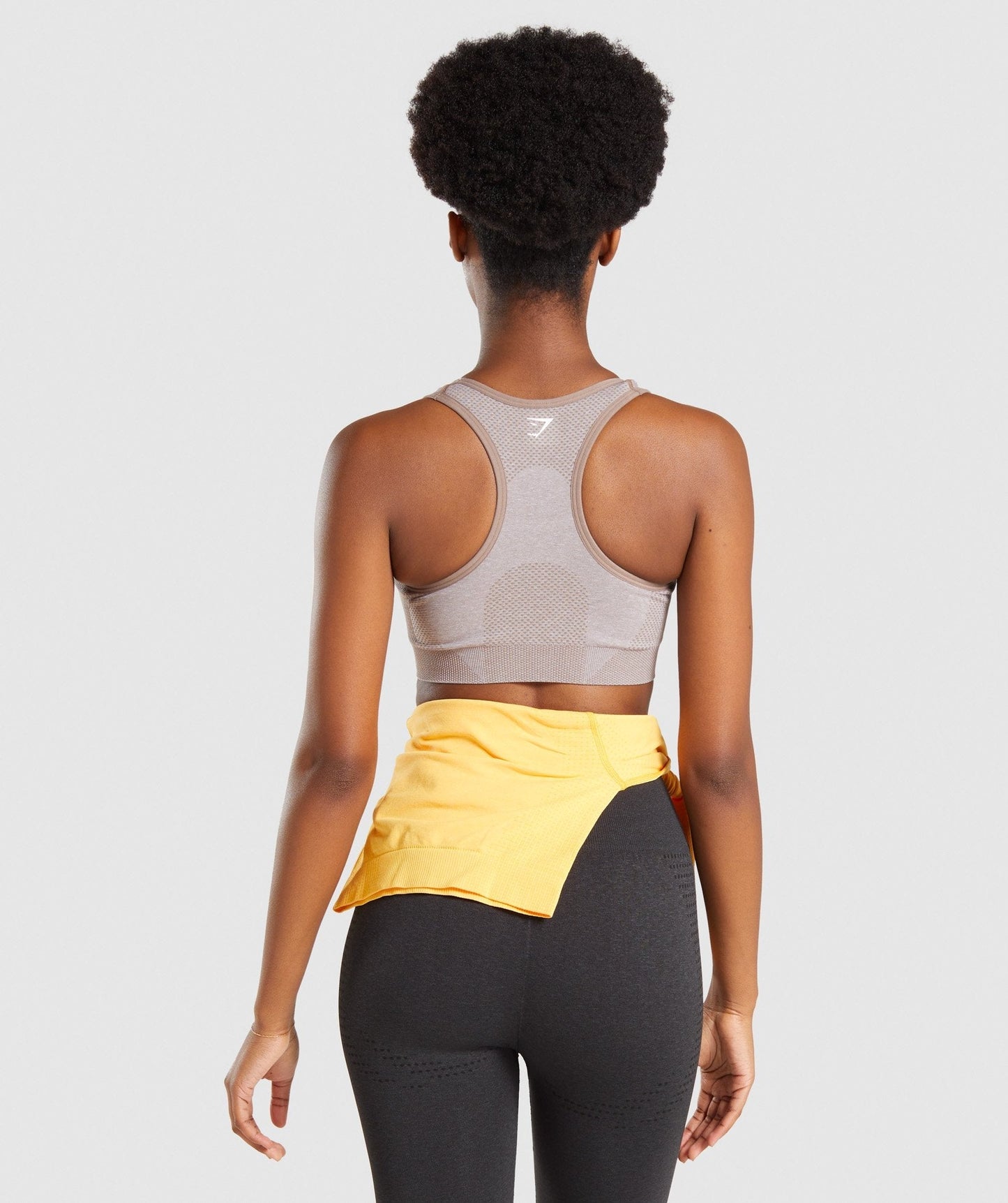 Gymshark Vital Seamless 2.0 Sports Bra - Taupe Marl