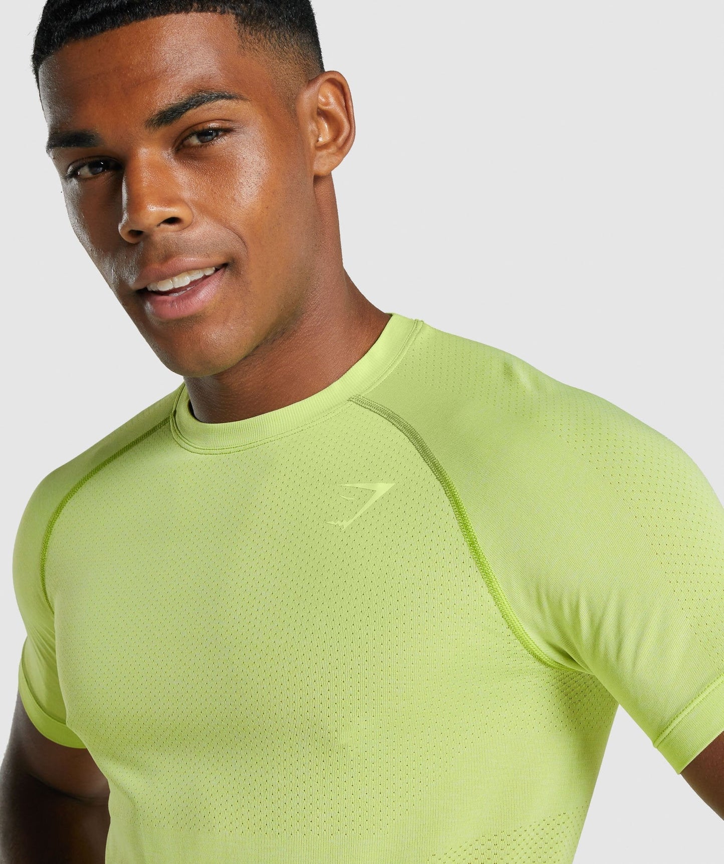 Gymshark Vital Light seamless T-Shirt - Yellow Marl