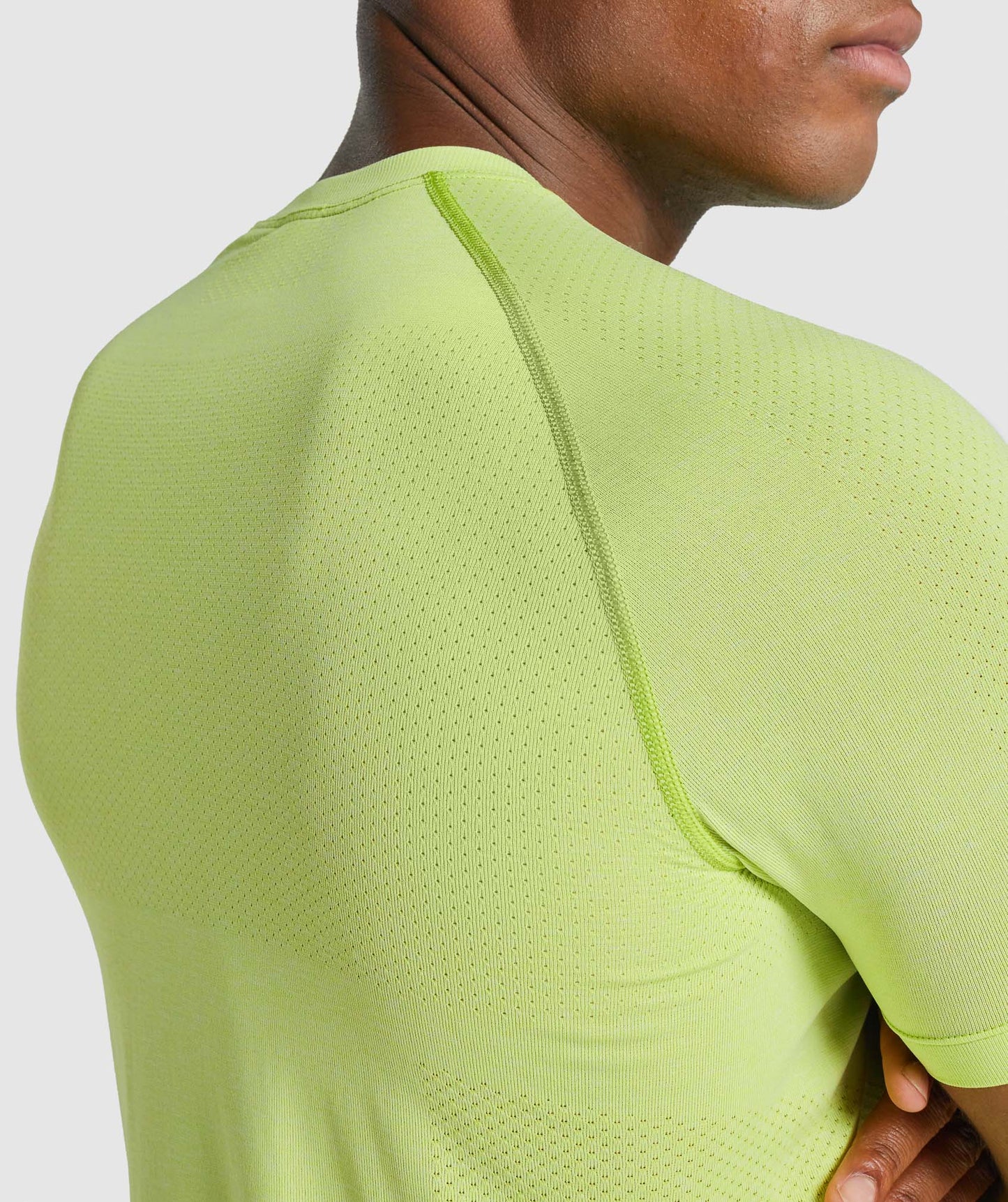 Gymshark Vital Light seamless T-Shirt - Yellow Marl