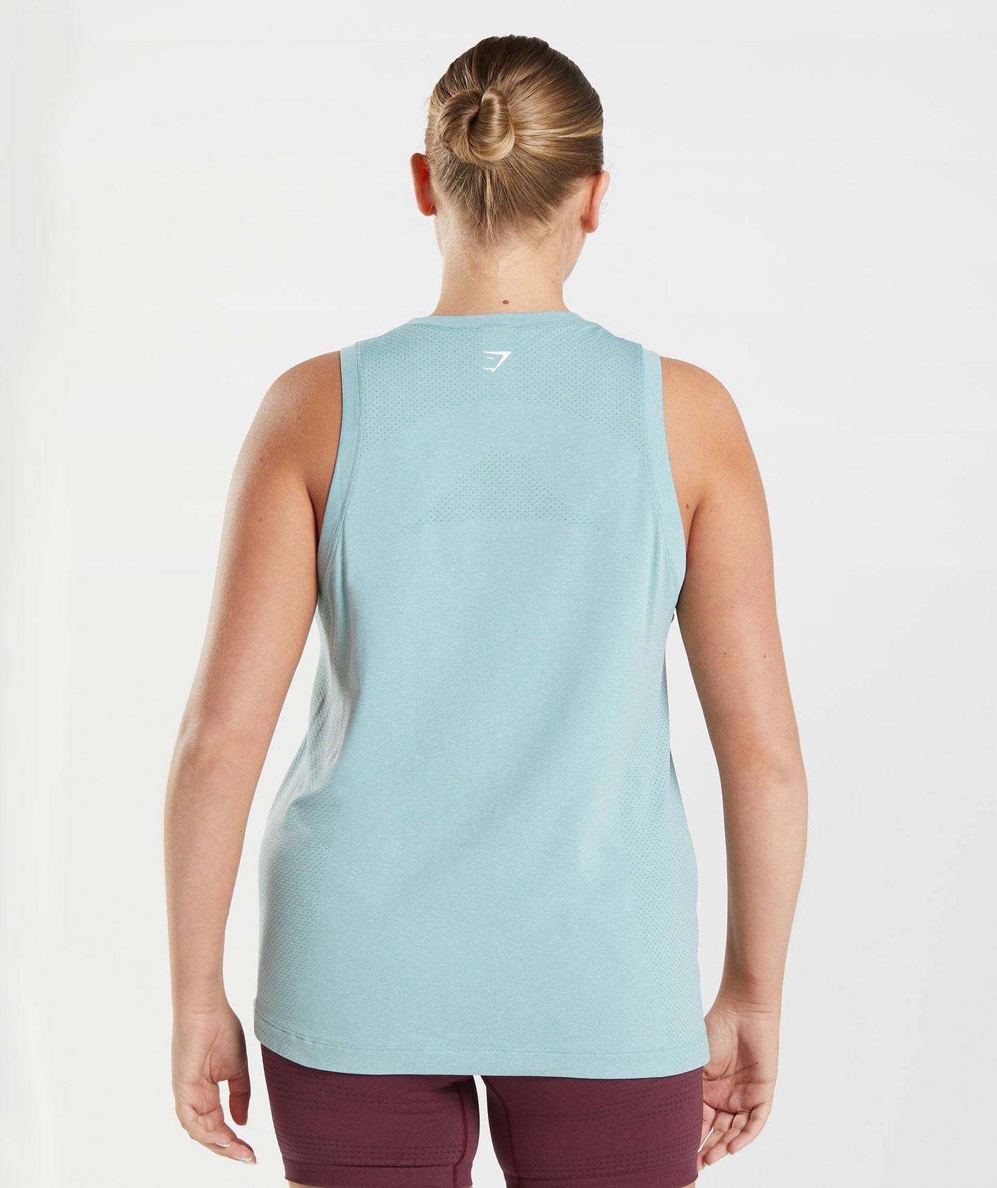 Gymshark Vital Seamless 2.0 Light Tank - Pearl Blue Marl