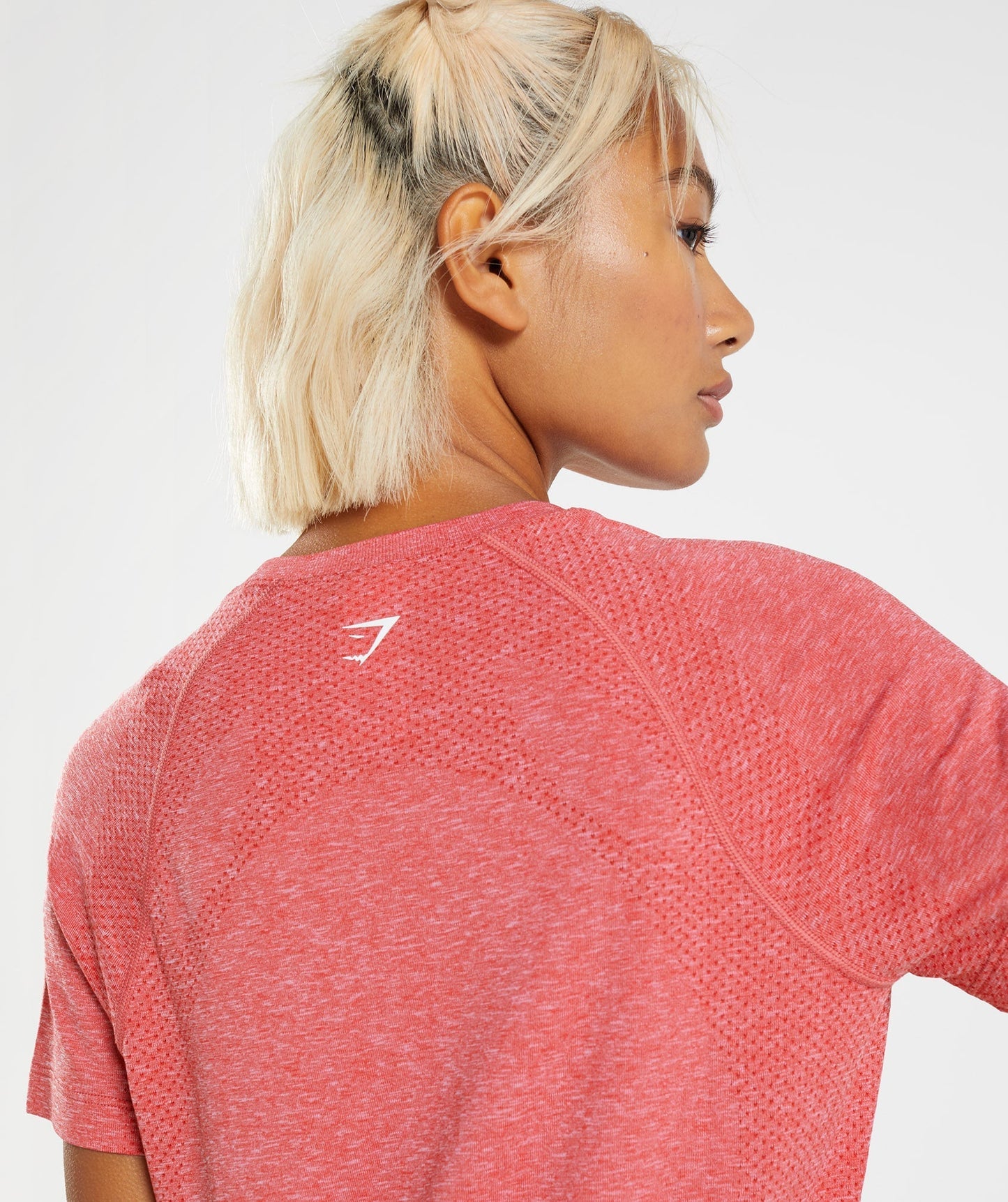 Gymshark Vital Seamless 2.0 Light T-Shirt - Chilli Red Marl