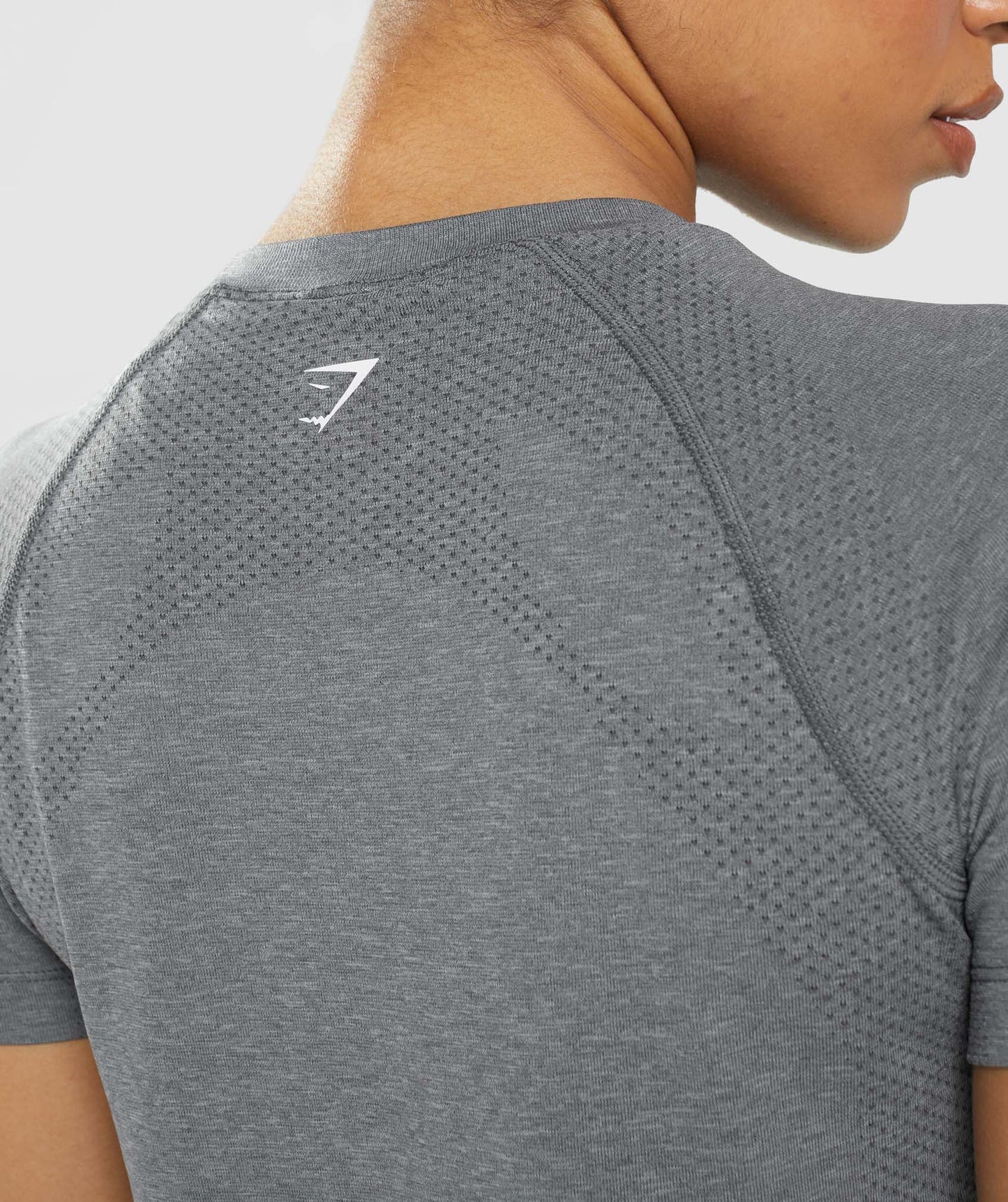 Gymshark Vital Seamless 2.0 Light T-Shirt - Smokey Grey Marl