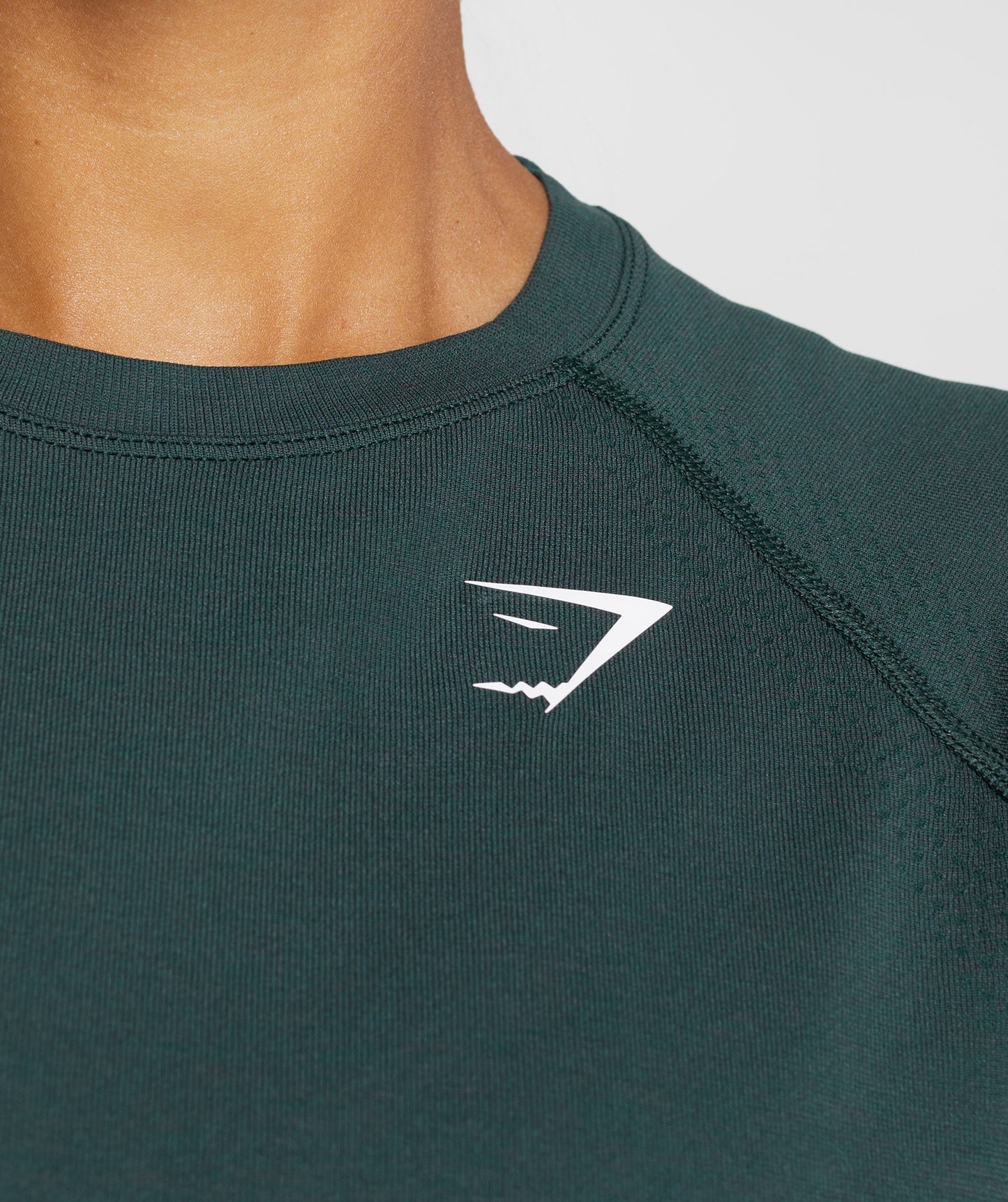 Gymshark Vital Seamless 2.0 Light T-Shirt - Woodland Green Marl