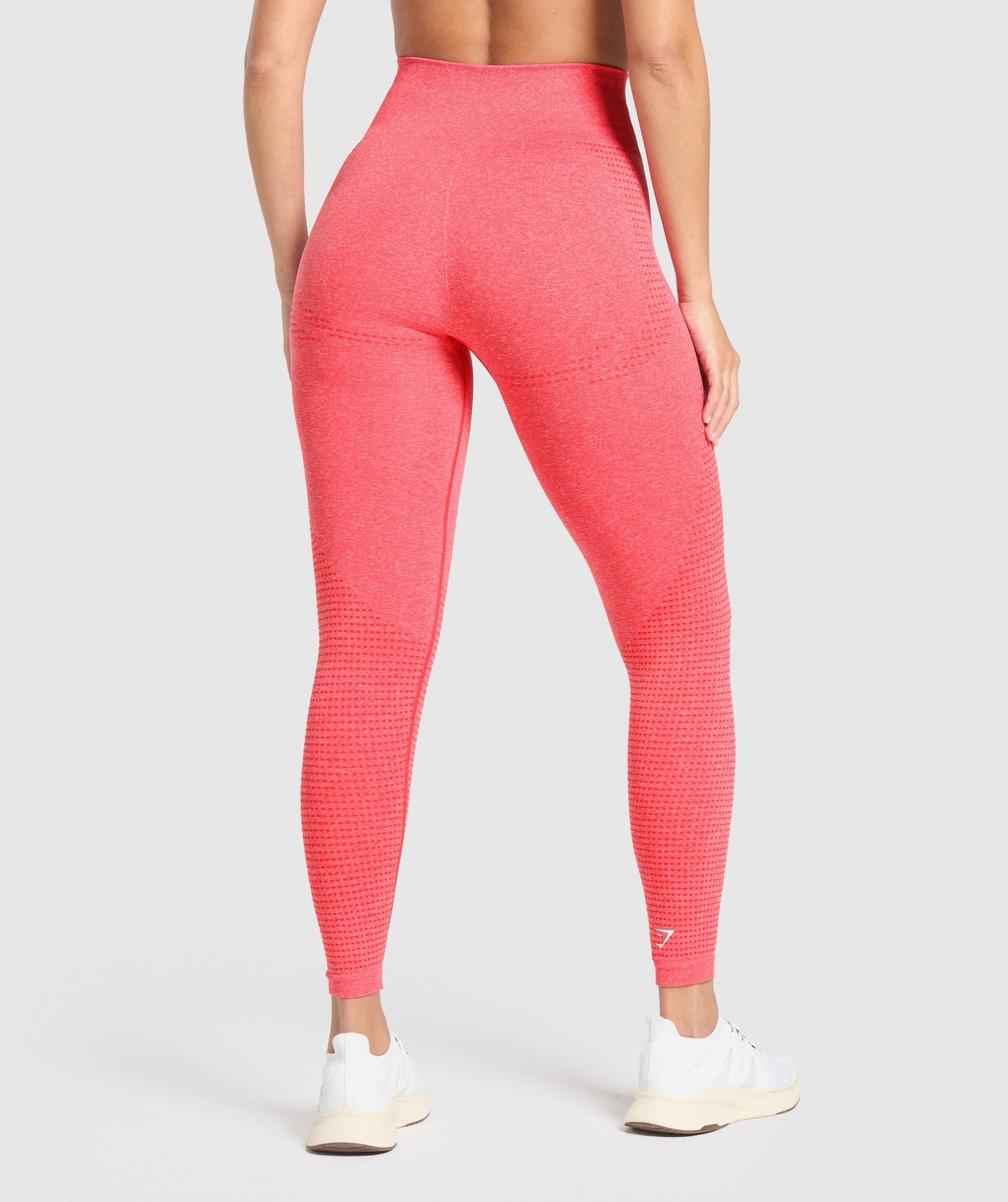 Gymshark Vital Seamless 2.0 Leggings - Coral Red Marl