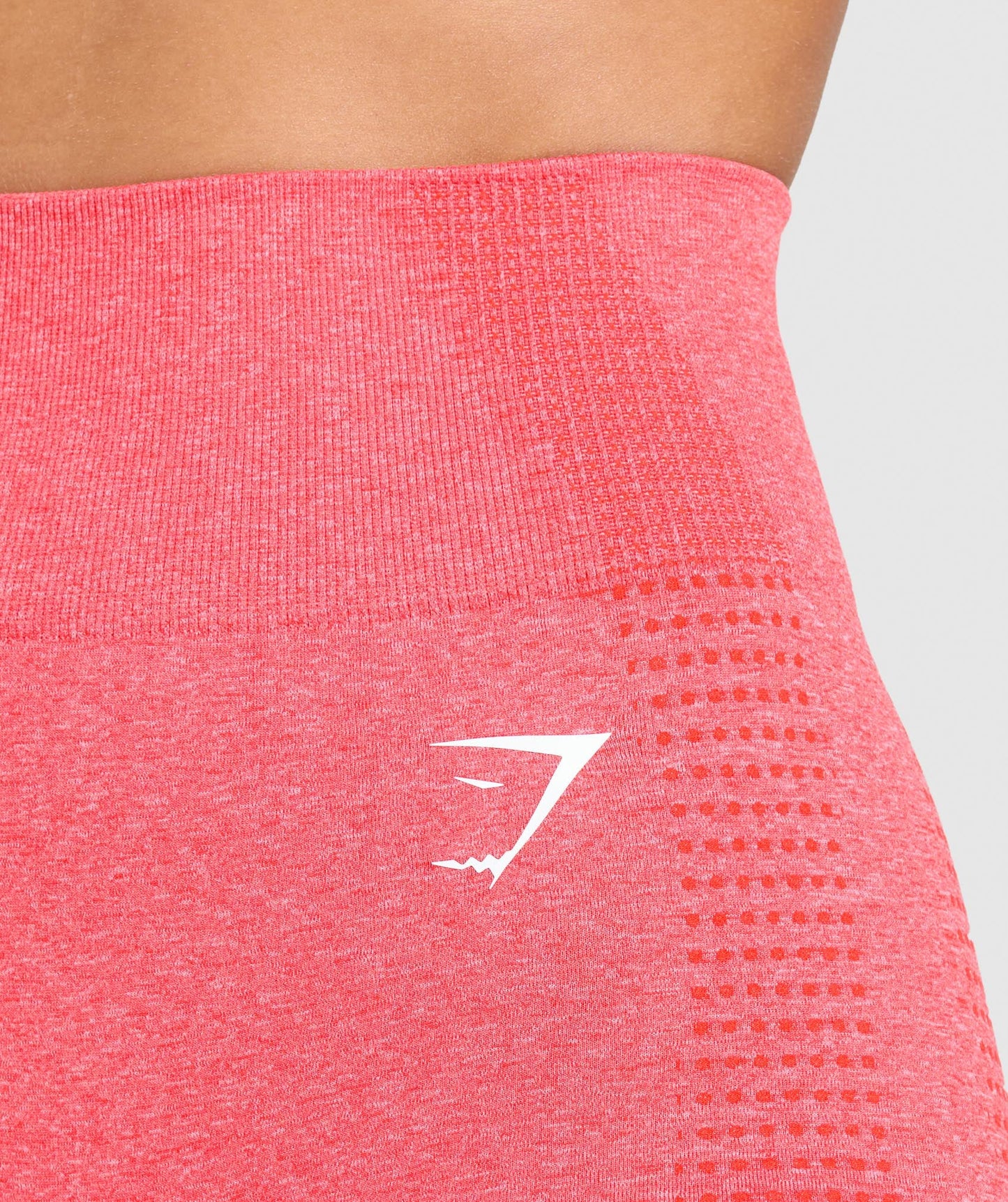 Gymshark Vital Seamless 2.0 Leggings - Coral Red Marl