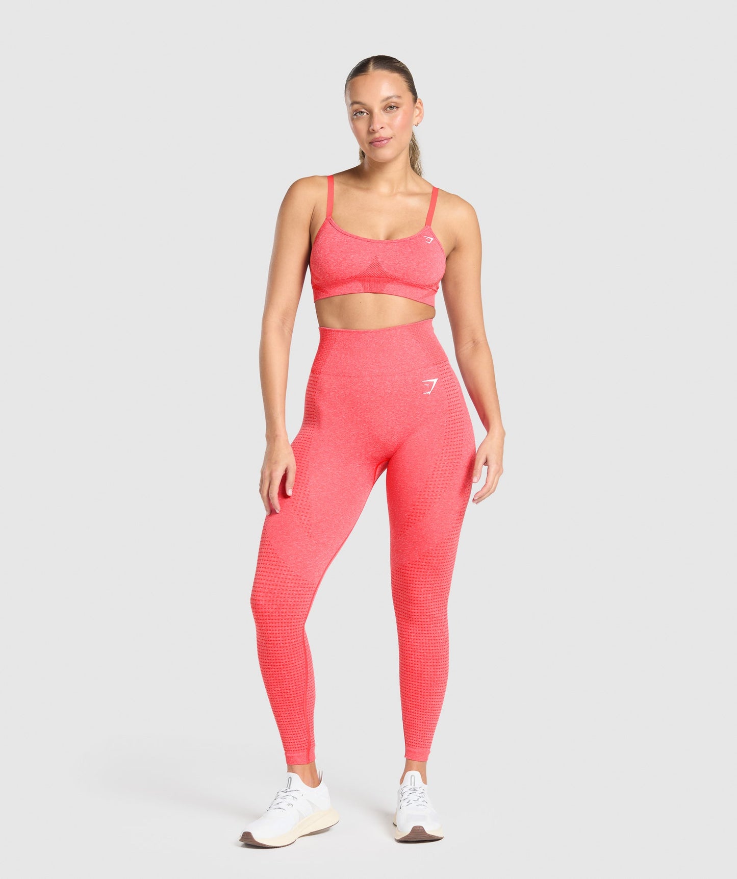 Gymshark Vital Seamless 2.0 Leggings - Coral Red Marl