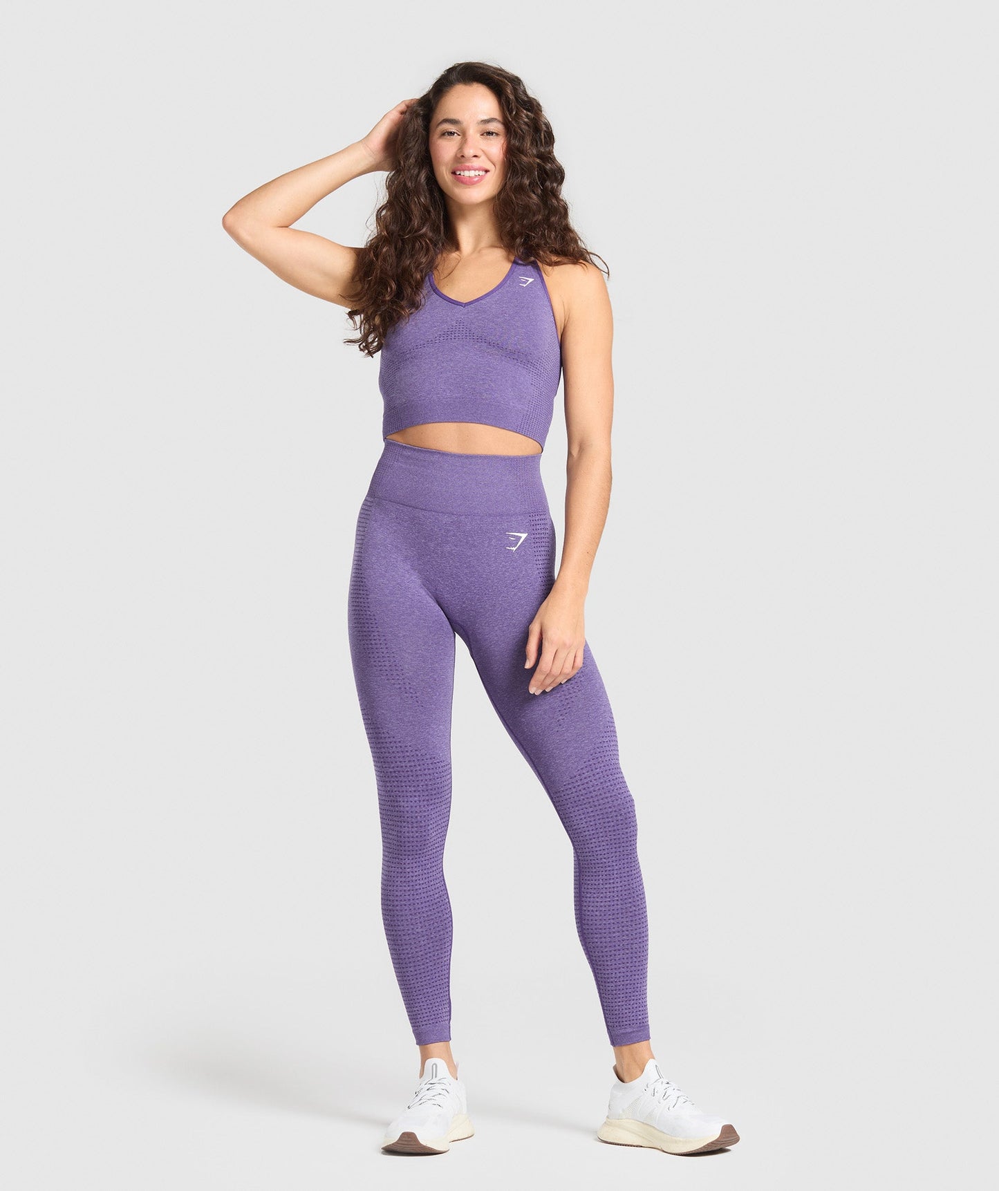 Gymshark Vital Seamless 2.0 Leggings - Functional Purple Marl
