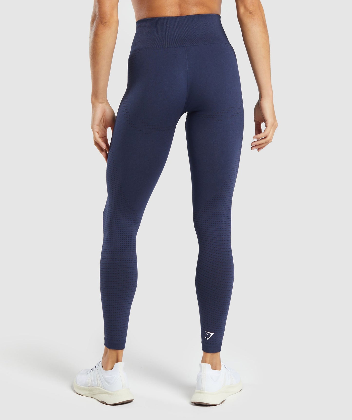 Gymshark Vital Seamless Leggings - Heavy Blue/ Marl