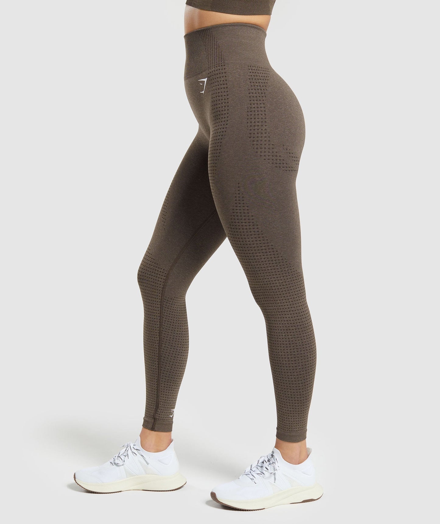 Gymshark Vital Seamless Leggings - Penny Brown Marl