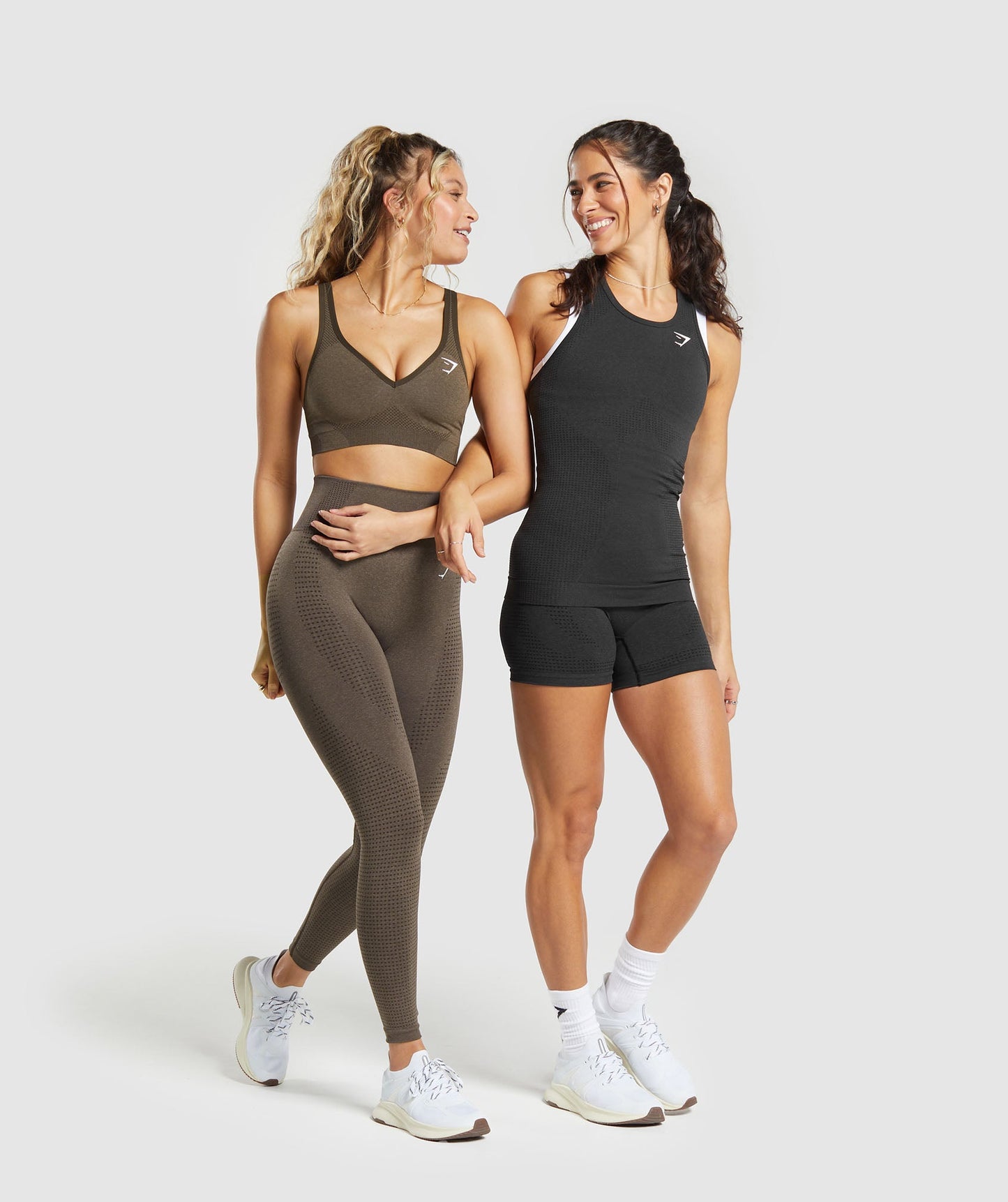 Gymshark Vital Seamless Leggings - Penny Brown Marl