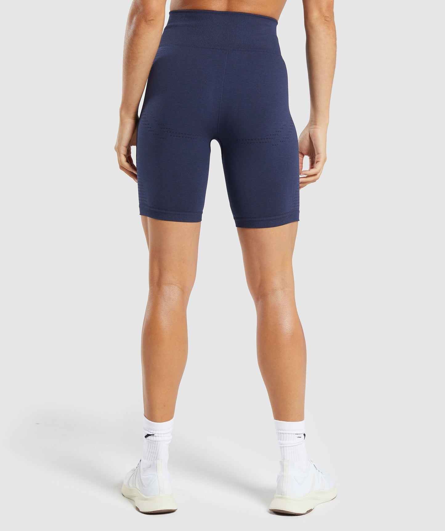 Gymshark Vital Seamless 7" Shorts - Heavy Blue/ Marl