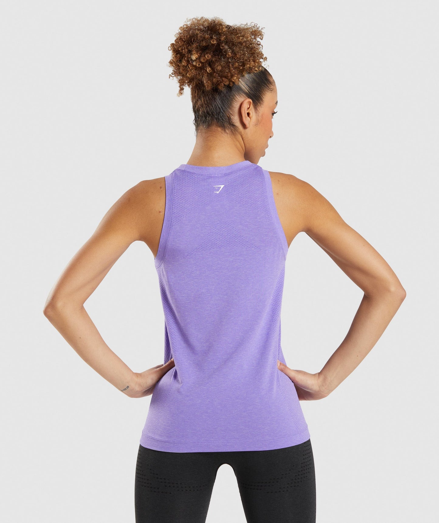 Gymshark Vital Seamless 2.0 Light Tank - Bright Purple Marl