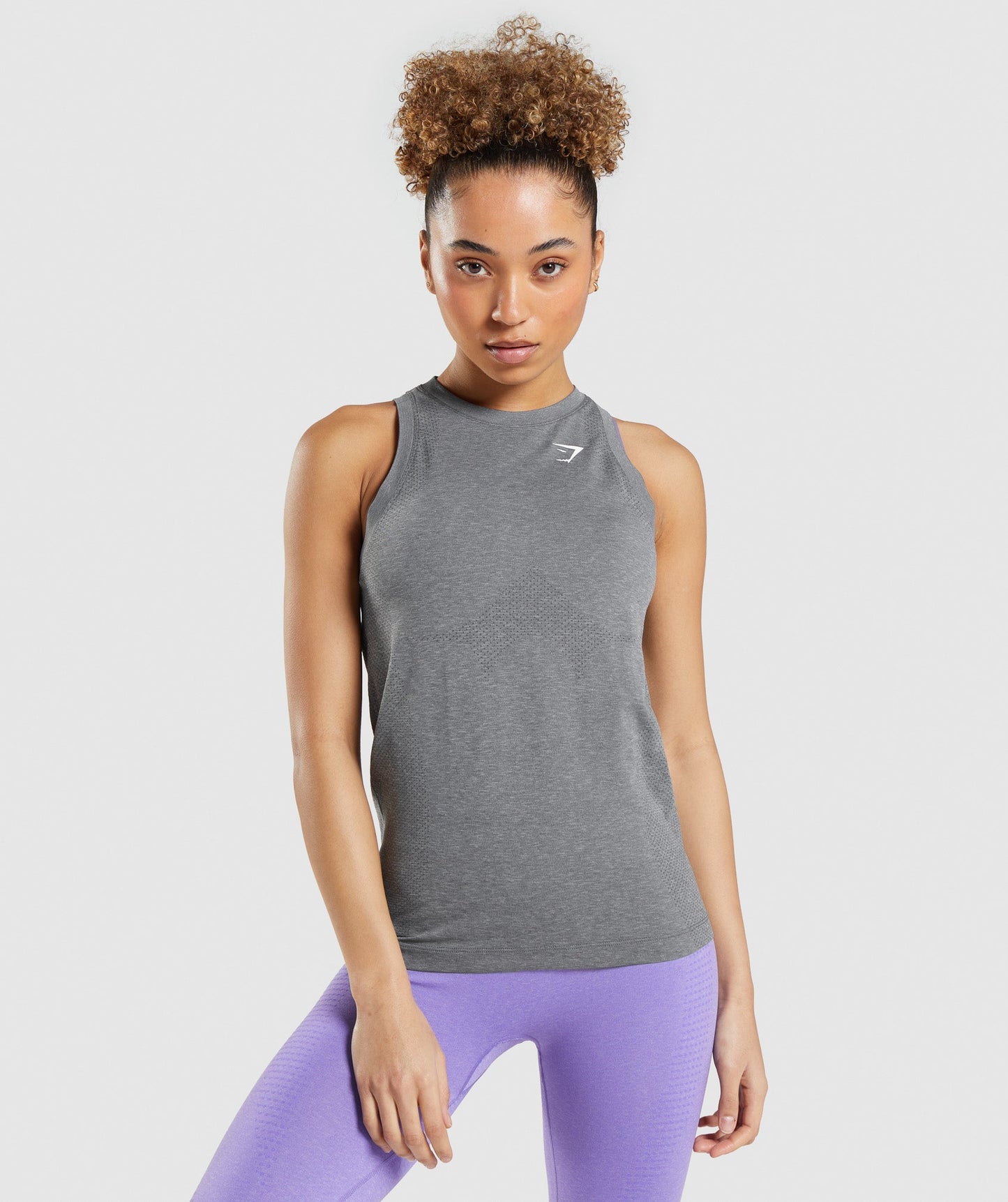 Gymshark Vital Seamless 2.0 Light Tank - Smokey Grey Marl