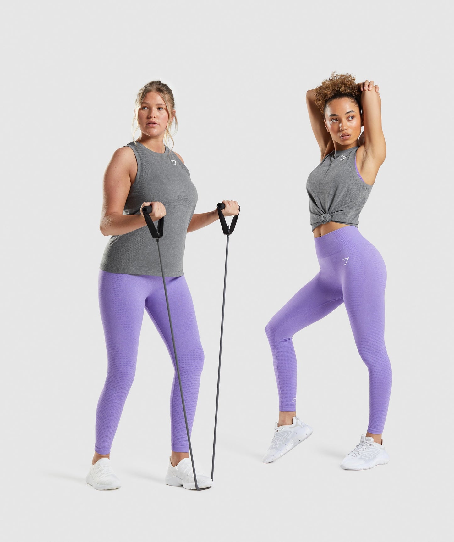 Gymshark Vital Seamless 2.0 Light Tank - Smokey Grey Marl