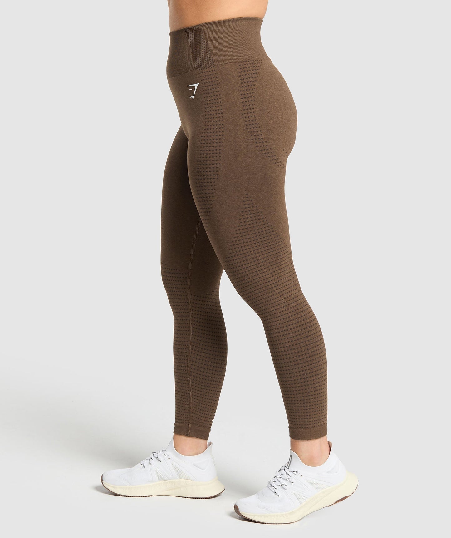 Gymshark Vital Seamless Leggings - Espresso Marl