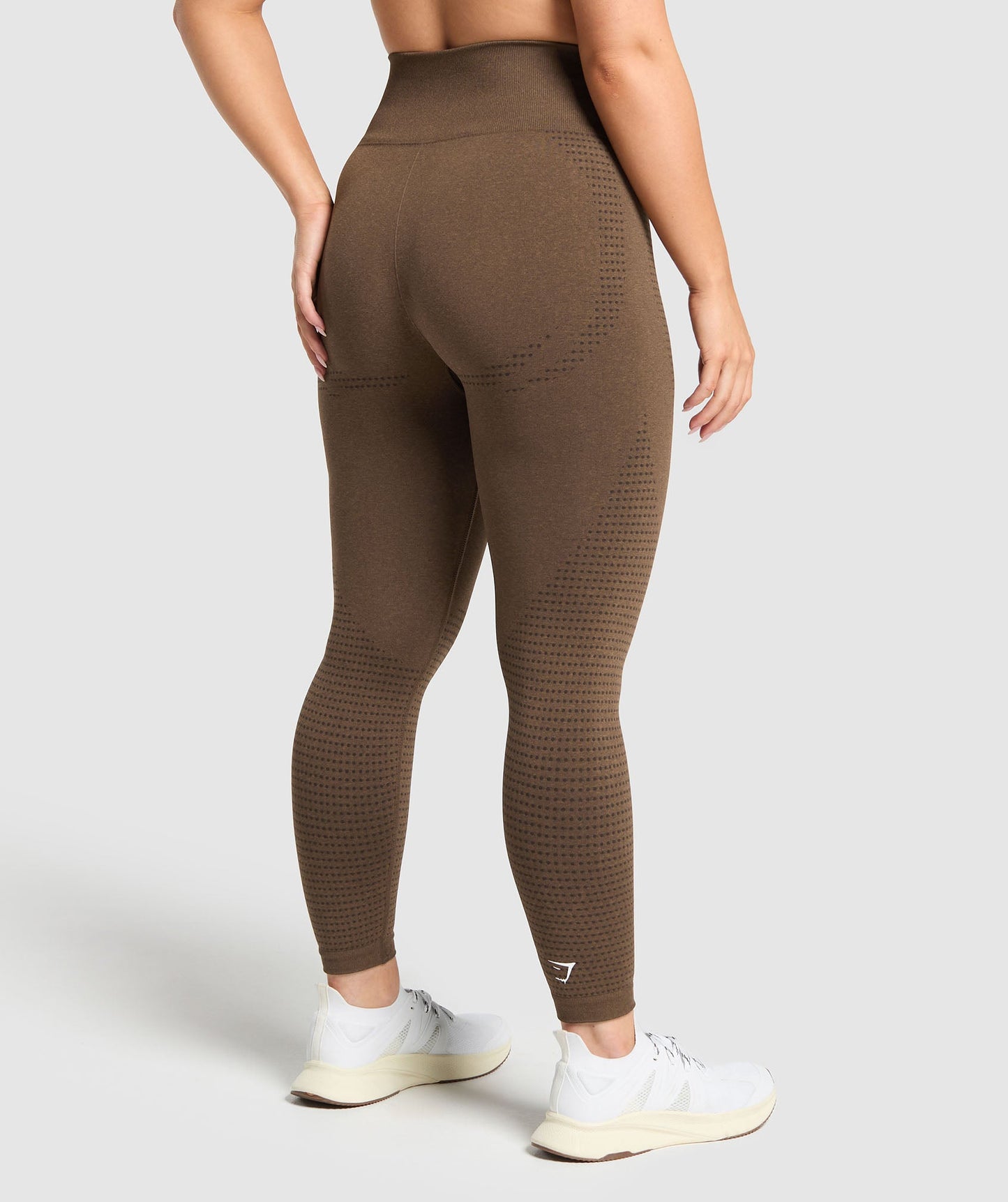 Gymshark Vital Seamless Leggings - Espresso Marl