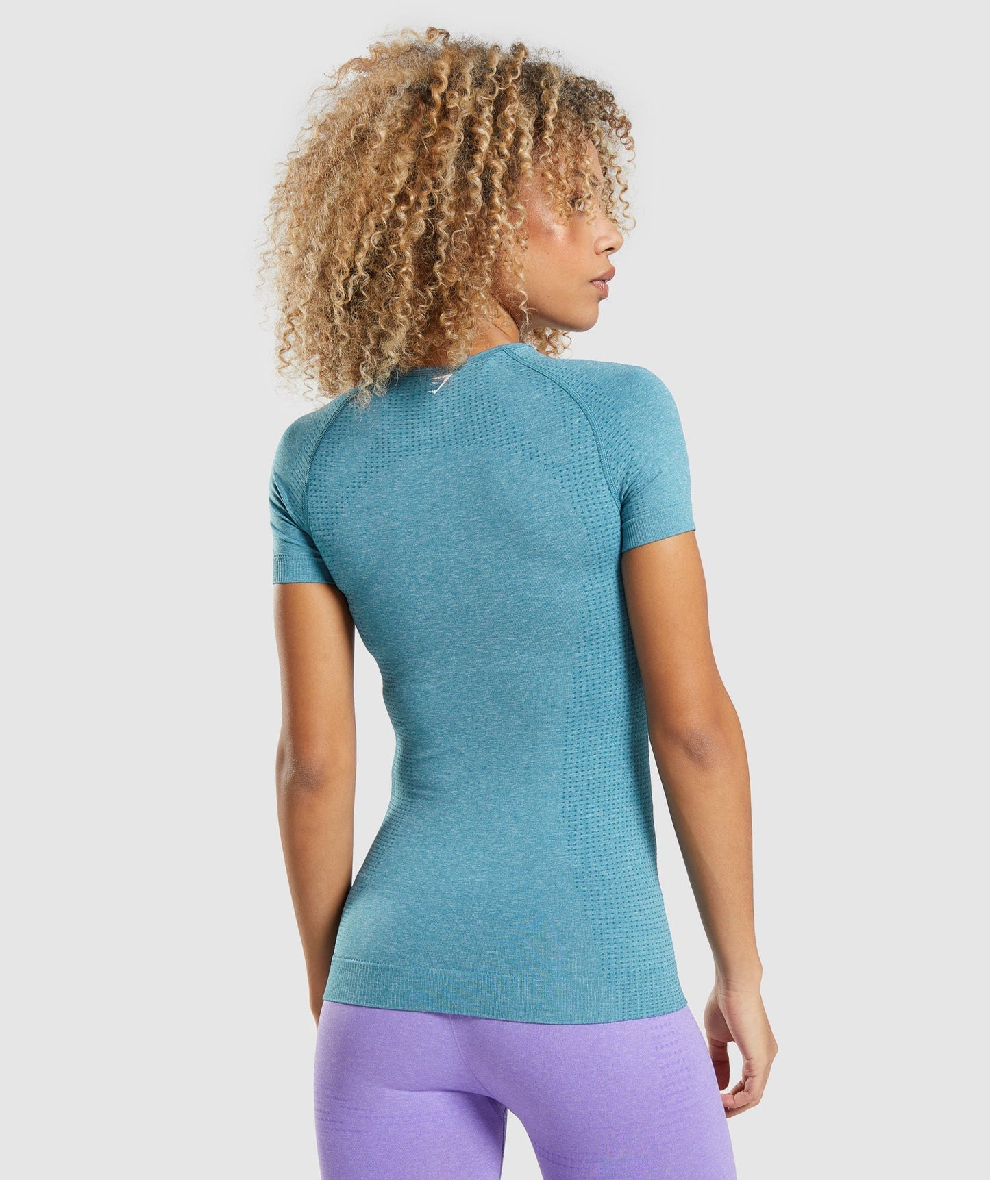 Gymshark Vital Seamless 2.0 T-Shirt - Tahoe Teal Marl