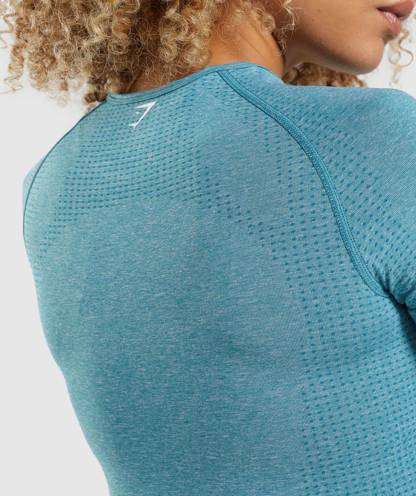 Gymshark Vital Seamless 2.0 T-Shirt - Tahoe Teal Marl