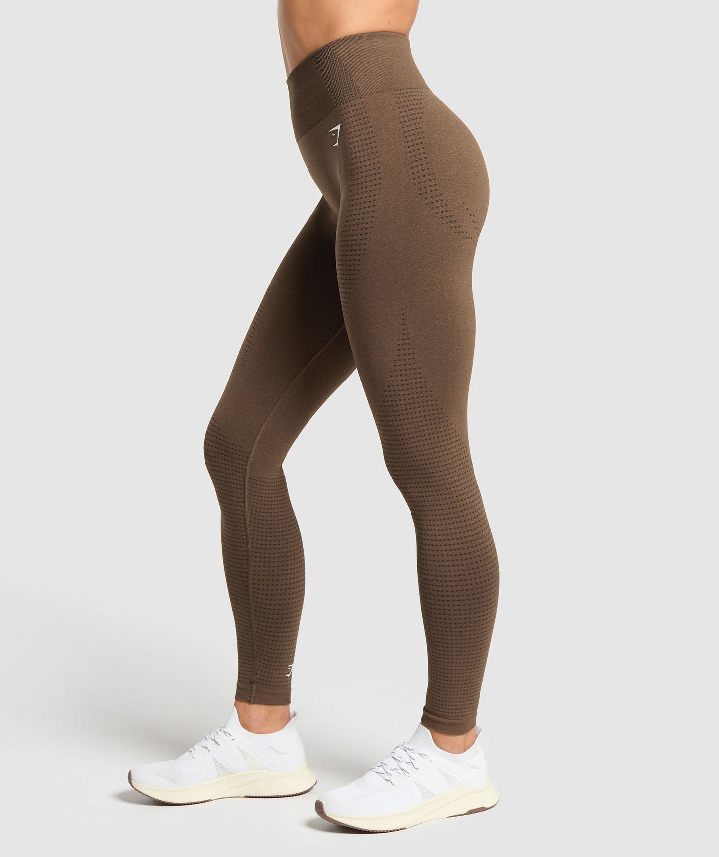 Gymshark Vital Seamless Leggings - Espresso Marl