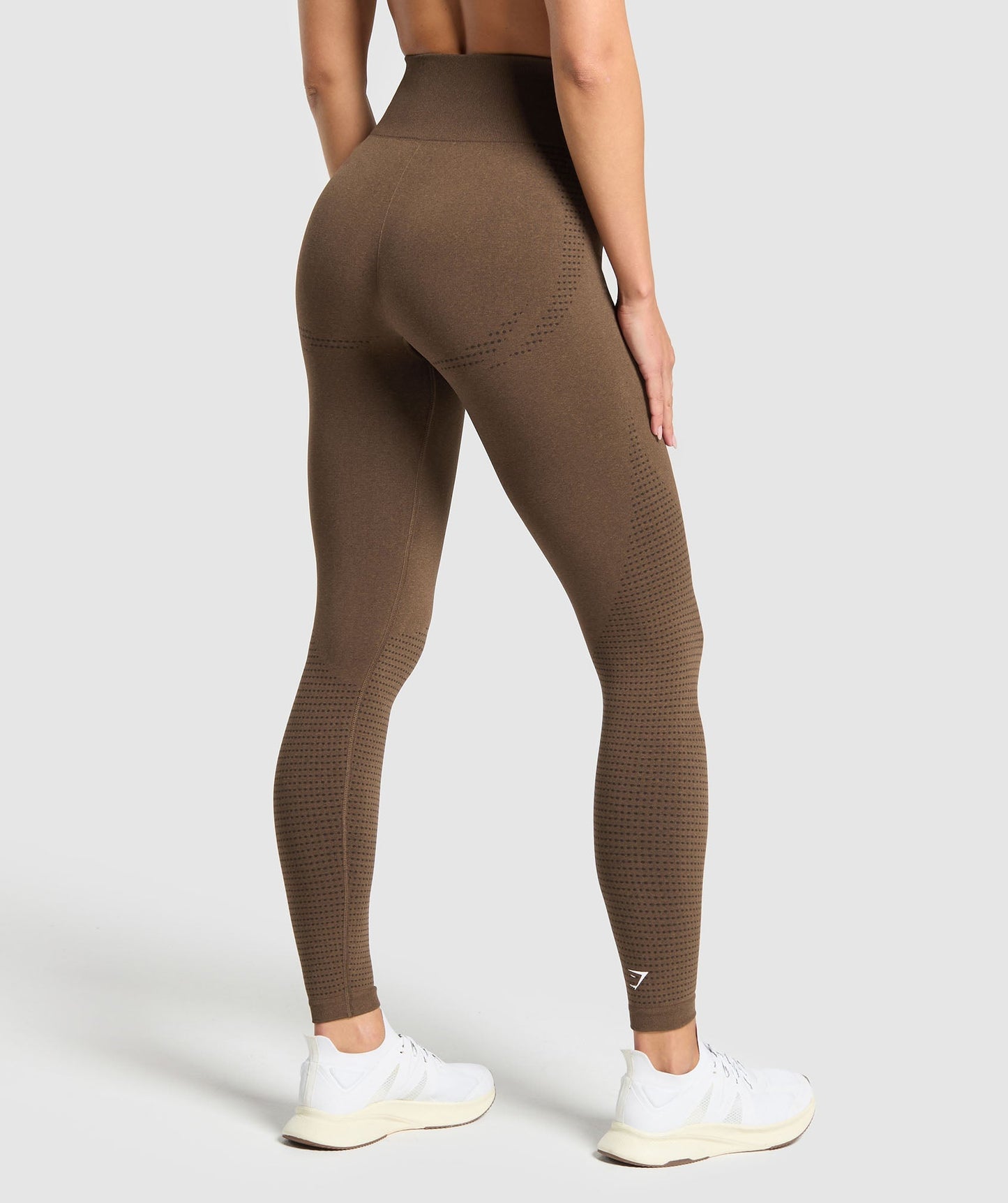Gymshark Vital Seamless Leggings - Espresso Marl