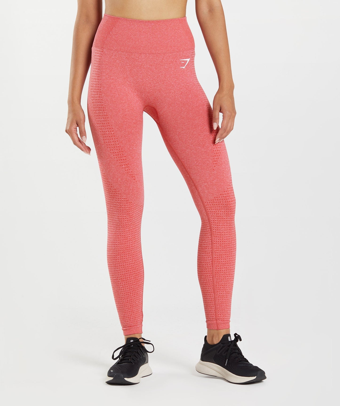 Gymshark Vital Seamless 2.0 Leggings - Chilli Red Marl