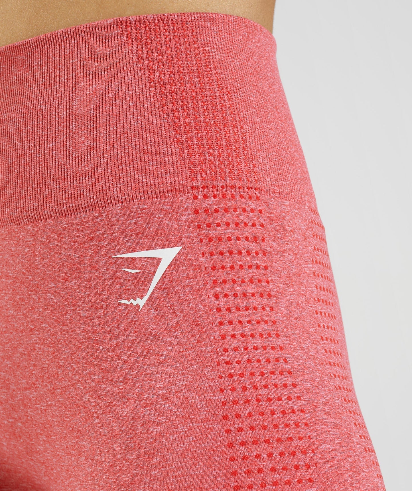 Gymshark Vital Seamless 2.0 Leggings - Chilli Red Marl