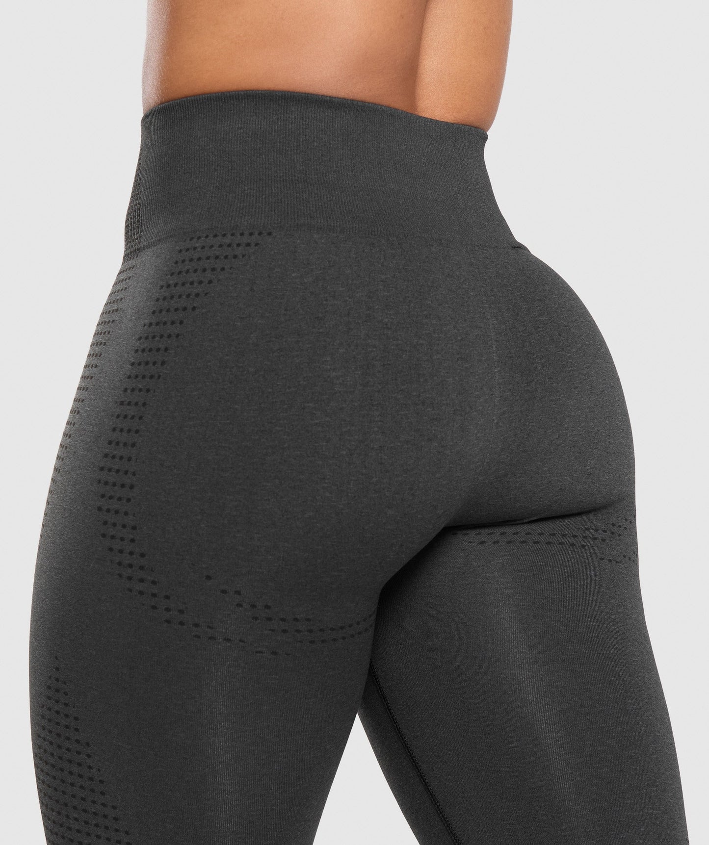 Gymshark Vital Seamless Leggings - Black Marl