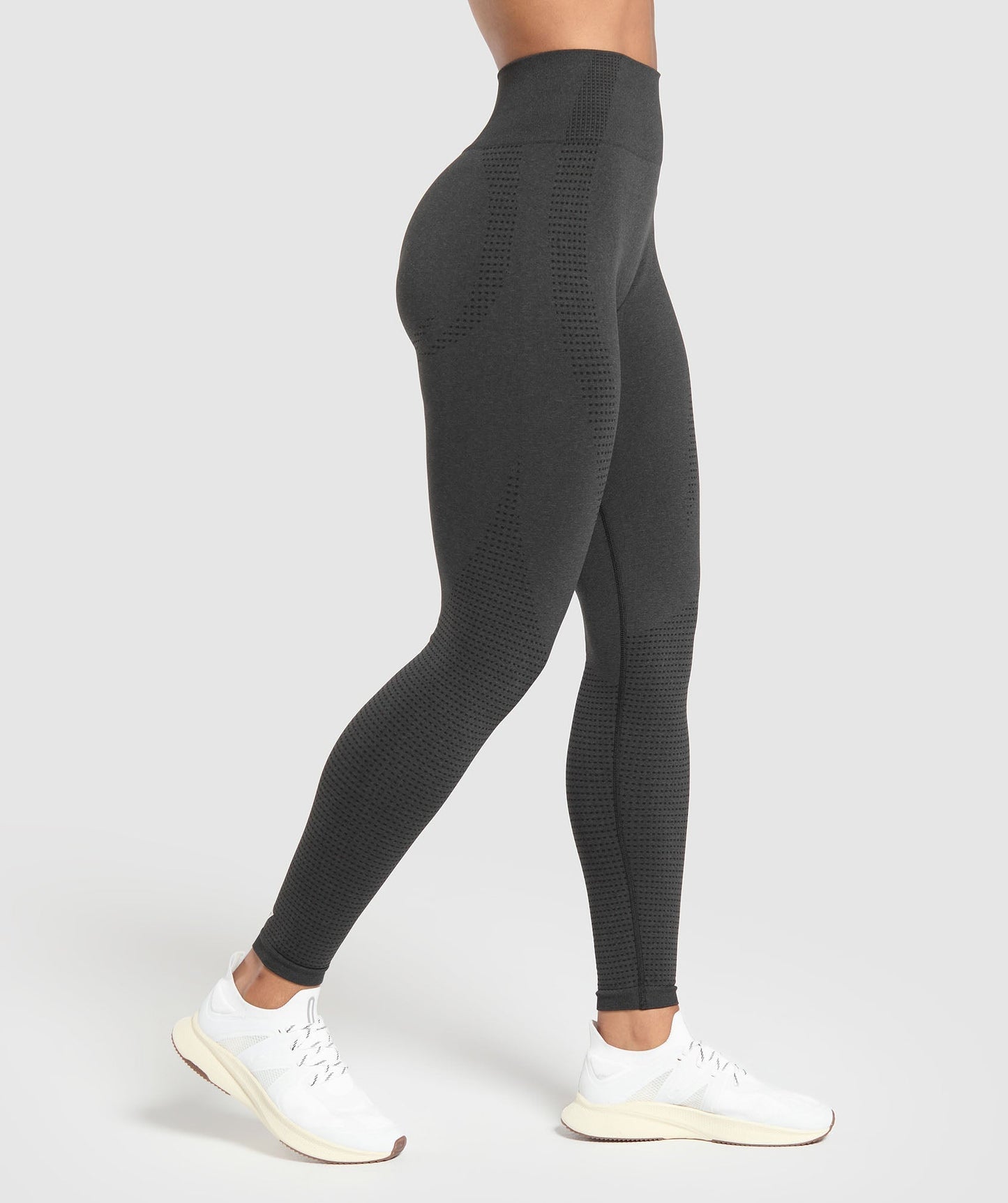 Gymshark Vital Seamless Leggings - Black Marl